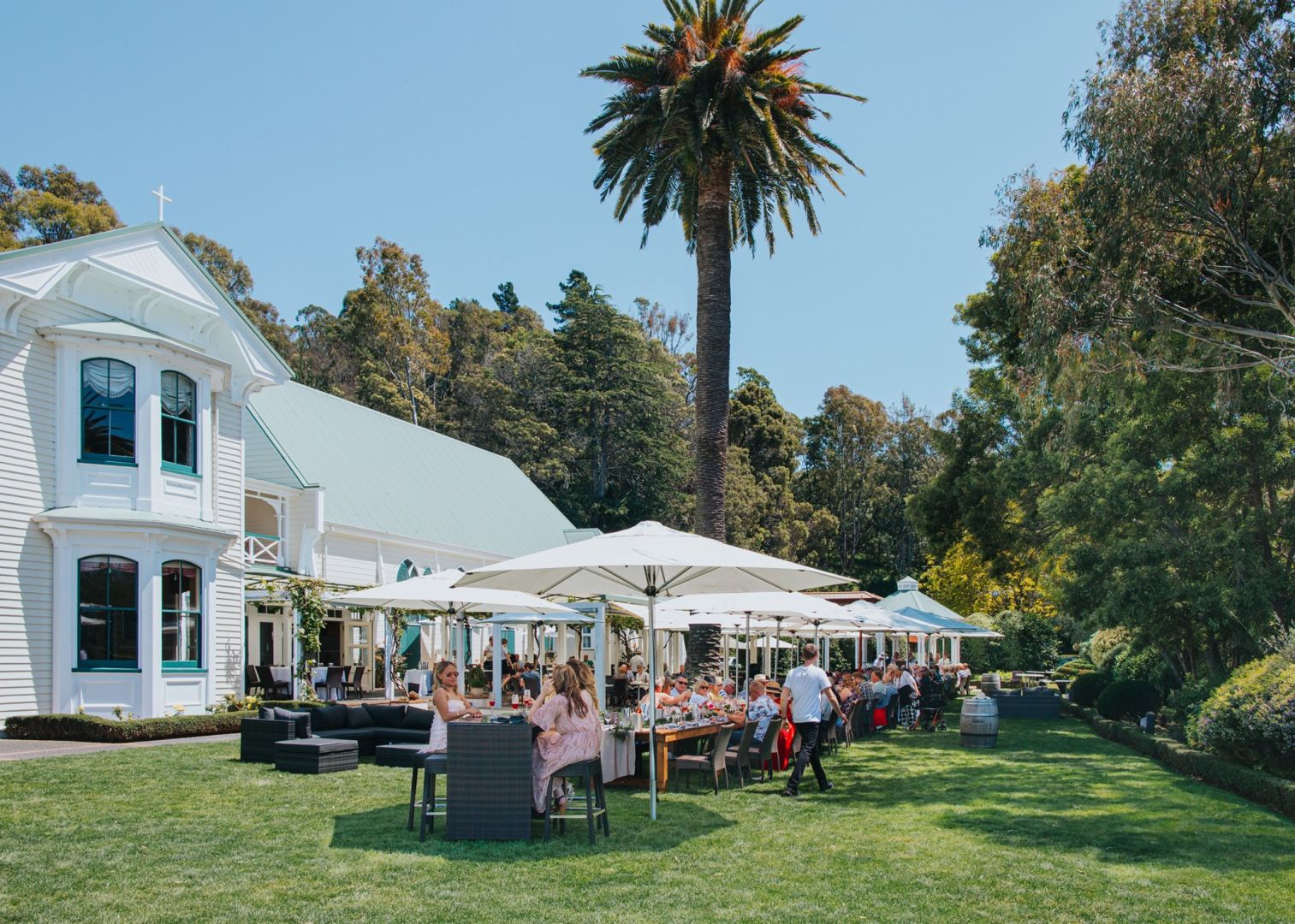 Enjoy world class wine & cuisine at the Mission Estate