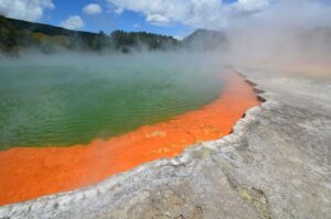 Visit Rotorua's geothermal marvels on our North Island tour